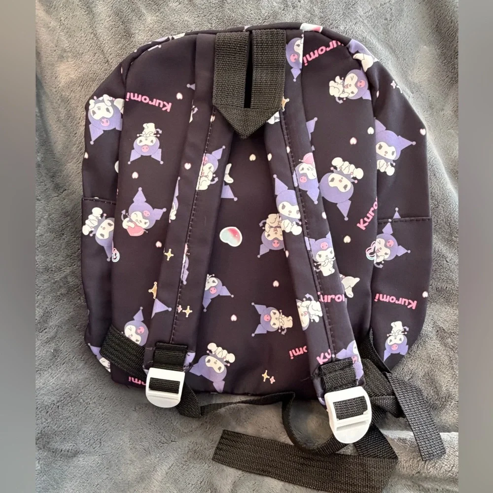 ❤️❤️SANRIO MYSTERY BUNDLE with Black Kuromi Backpack & Coin Purse Charm